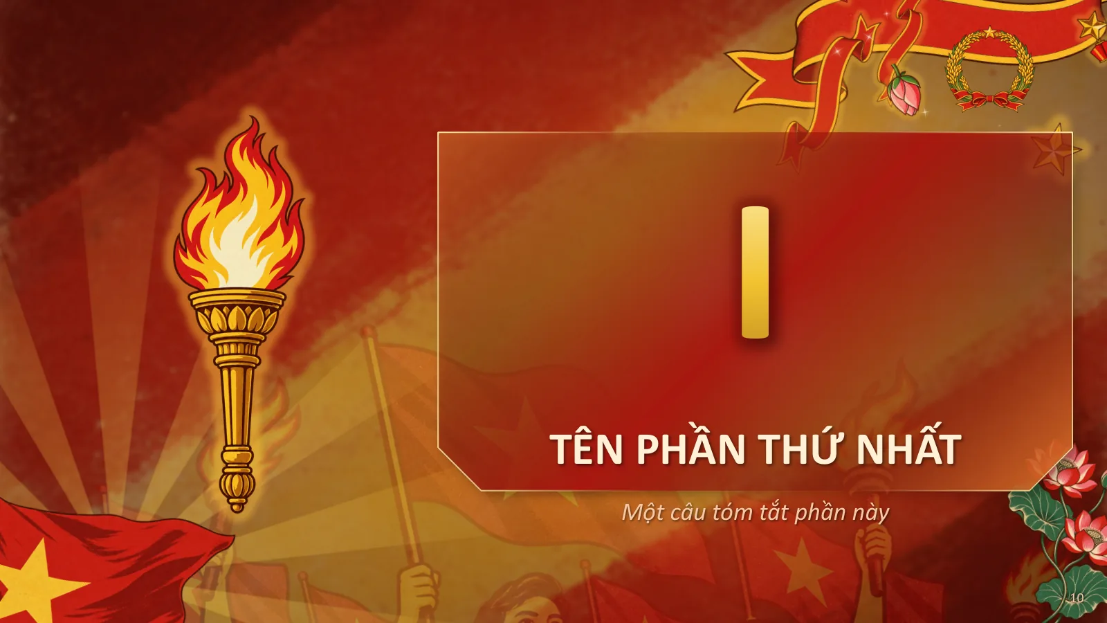 Mẫu thuyết trình phong cách Cổ động Việt Nam, ảnh 10