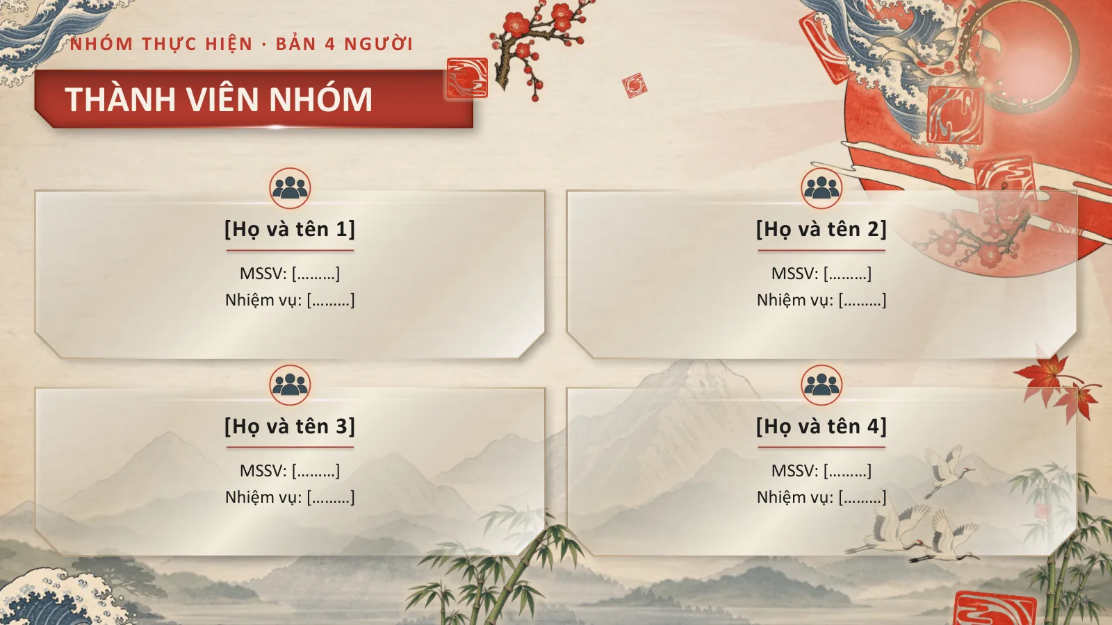 Mẫu thuyết trình phong cách Tối giản Nhật Bản, ảnh 4