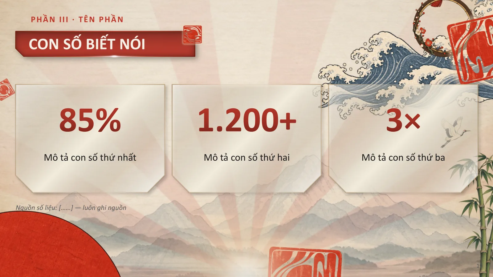 Mẫu thuyết trình phong cách Tối giản Nhật Bản, ảnh 19