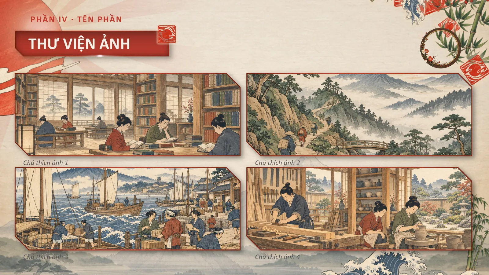 Mẫu thuyết trình phong cách Tối giản Nhật Bản, ảnh 22