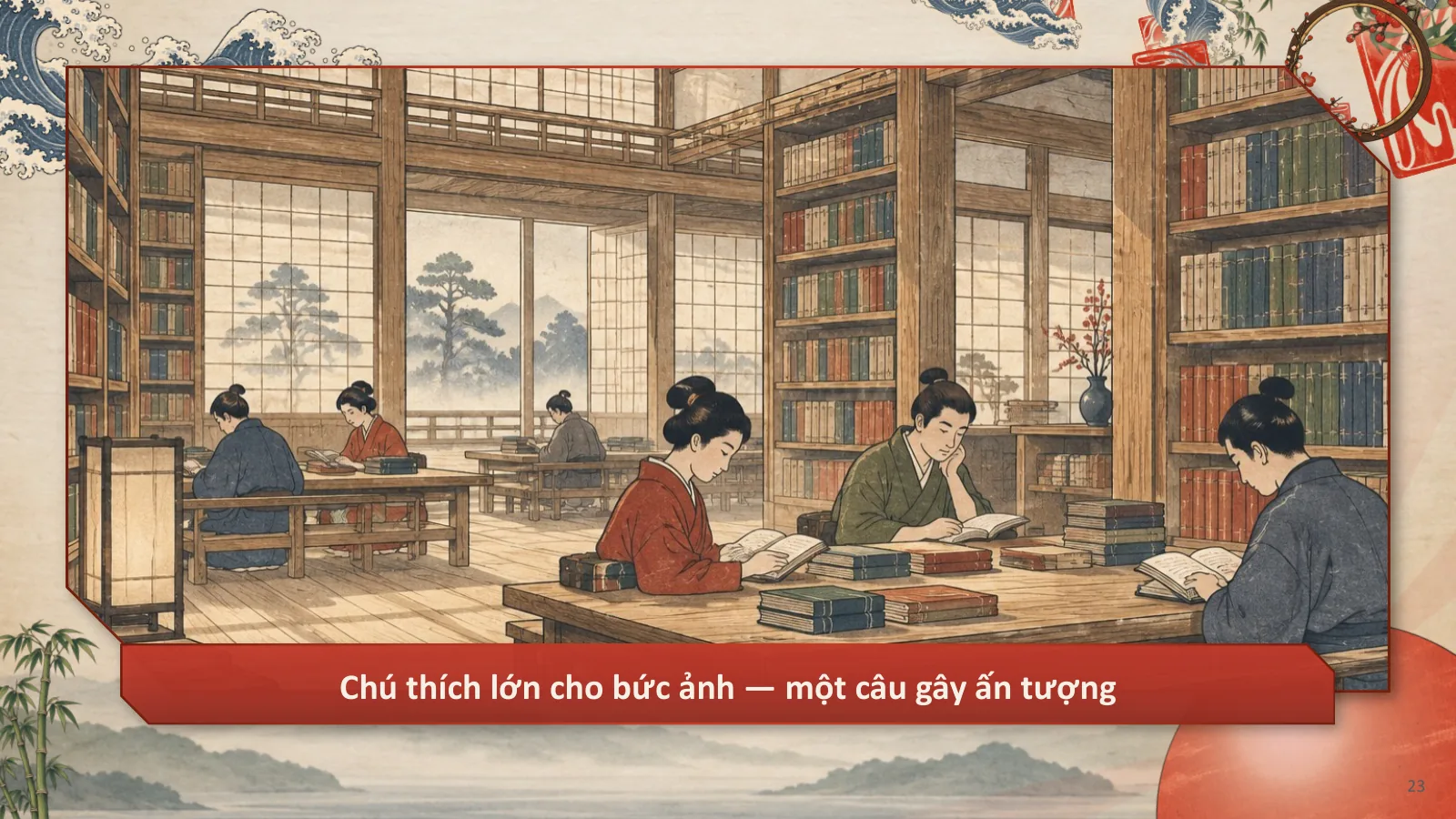 Mẫu thuyết trình phong cách Tối giản Nhật Bản, ảnh 23