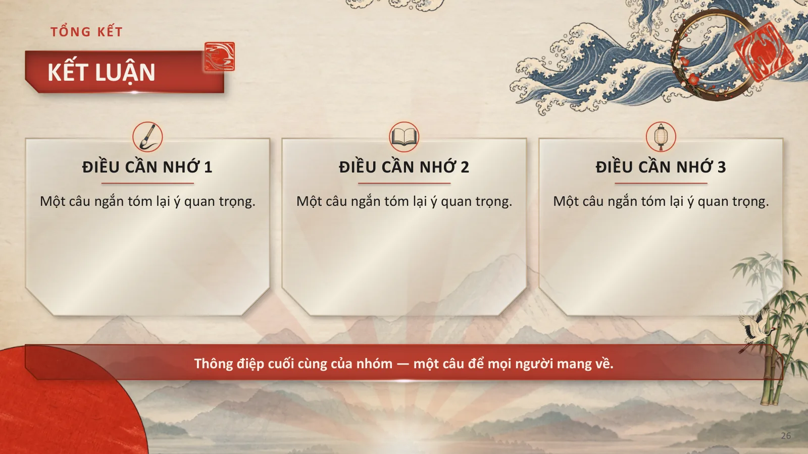 Mẫu thuyết trình phong cách Tối giản Nhật Bản, ảnh 26