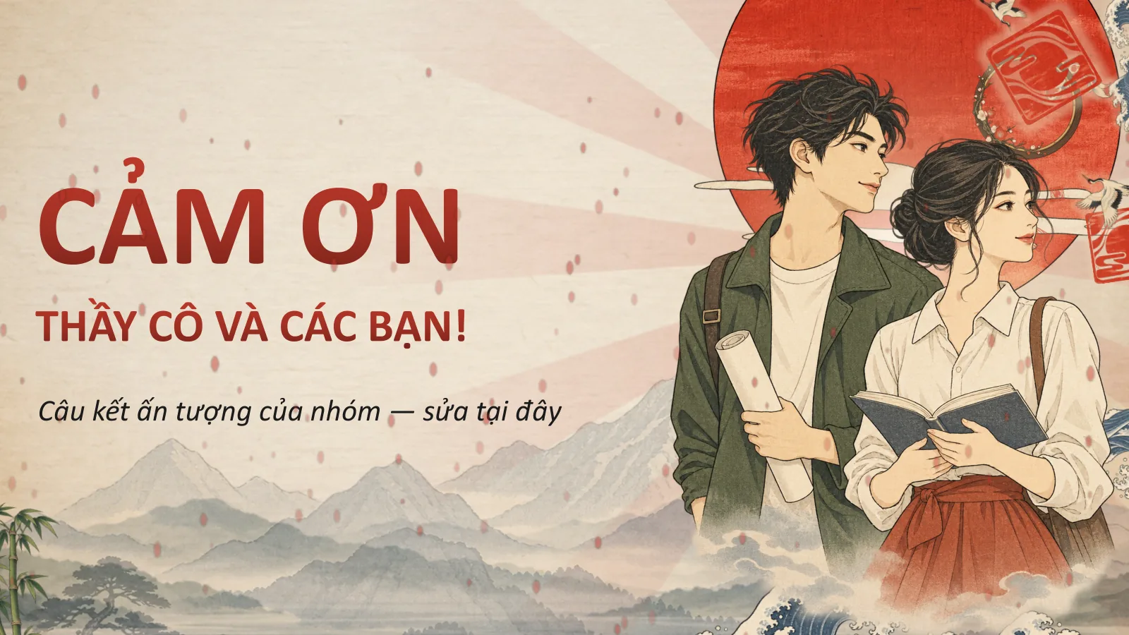 Mẫu thuyết trình phong cách Tối giản Nhật Bản, ảnh 30